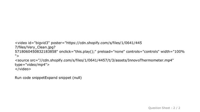 HTML : How to fix a function that's interfering with Firefox's Default HTML5 Video Player смотреть онлайн