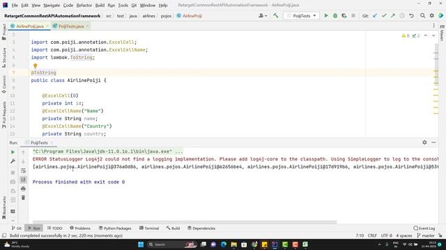 #30. | Rest Assured Framework | Introduction To Poiji Java Library - Mapping Excel Sheet To Pojo | смотреть онлайн