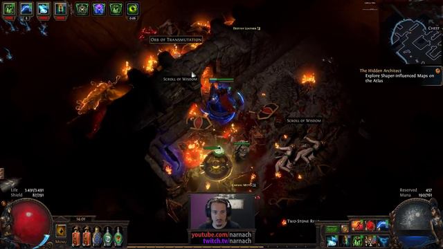 Maps: Beach & Dungeon - Arc Trap Saboteur #41, Let's Play Path of Exile 3.3: HC SSF Incursion Leagu смотреть онлайн