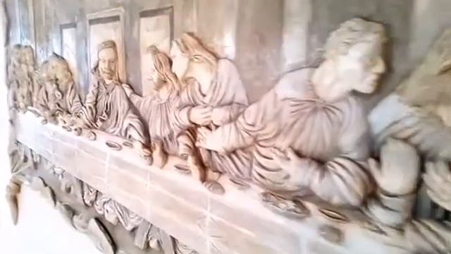 Барельеф Тайная вечеря смотреть онлайн