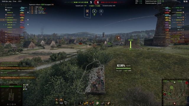 Бой Мурованка Техника Škoda T 50 7 ФРАГОВ МАСТЕР смотреть онлайн