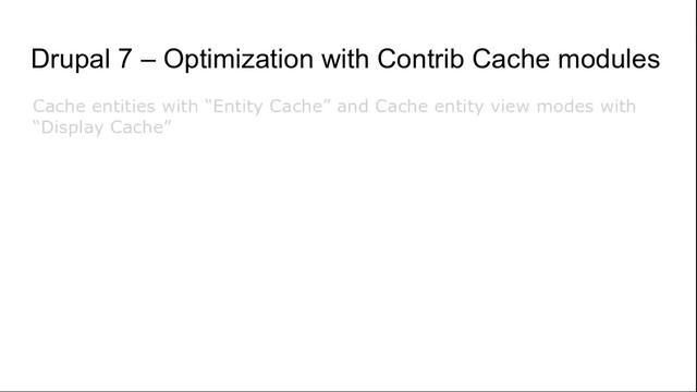 Drupal 7 – Performance Optimization and Checklist смотреть онлайн