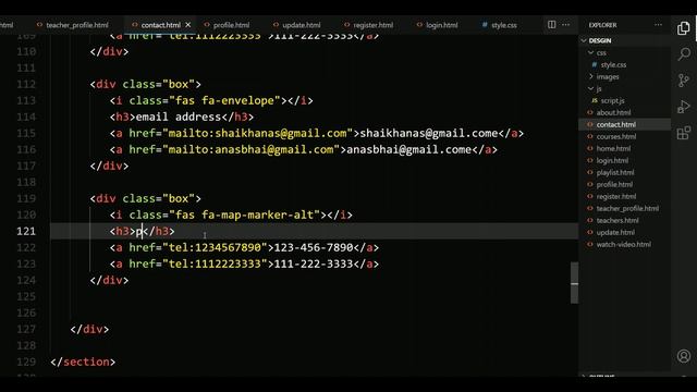 How To Make A Responsive Online Education Website Design Using HTML / CSS / JS - Teacher & Profile смотреть онлайн