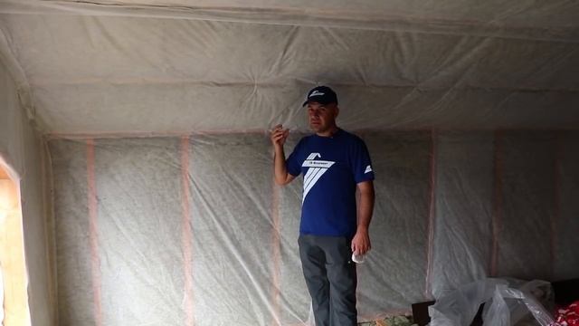 Перекрестное утепление каркасного дома. Пирог каркасной стены. Строй и Живи. смотреть онлайн