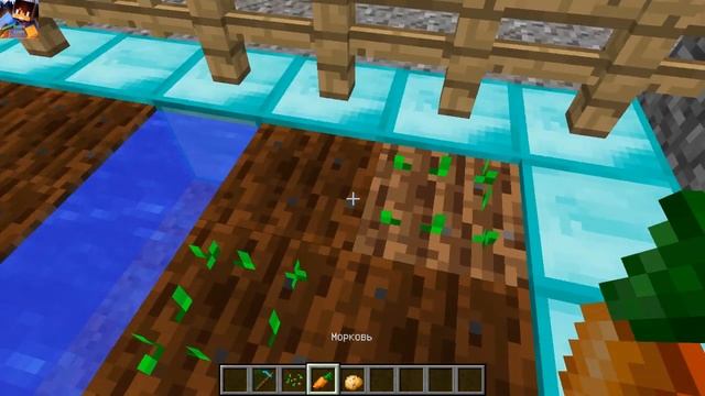 Я ПОСТРОИЛ НОВЫЙ ДОМ КОТОРЫЙ ПОХОЖ НА ПИРАМИДУ В ДЕРЕВНЕ N 15 в Minecraft смотреть онлайн