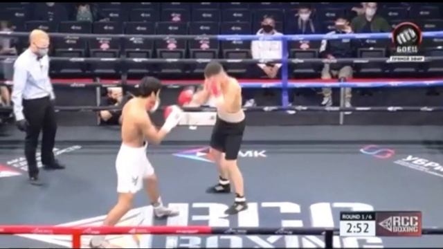 Али Туркуналиев (4-1, 2 КО) W TKO 1 Алексей Канюков (debut) смотреть онлайн