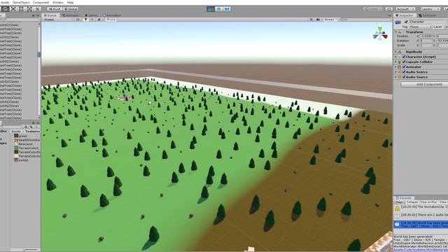 Unity Survival Project || Update #2.1 (World Generator) смотреть онлайн