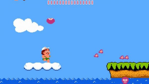 Adventure Island [NES] | [4K] | (1986) Hudson Soft, Nintendo, Konami, Konami Digital Entertainment