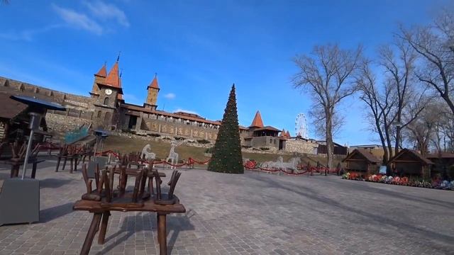 Ростов на Дону парк Лога в Старой Станице в феврале.\ Самый красивый парк в Ростовской области. смотреть онлайн