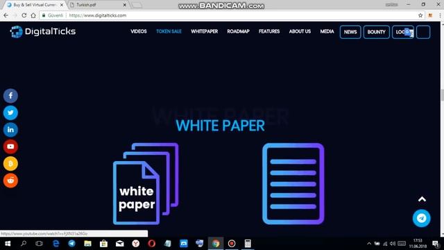 Digitalticks ico review (TR) смотреть онлайн