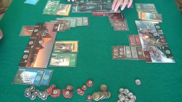 027 7 Чудес - играем в настольную игру, board game 7 Wonders