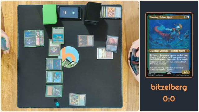 Kinnan vs Flamewar - Duel Commander EDH/1v1 смотреть онлайн