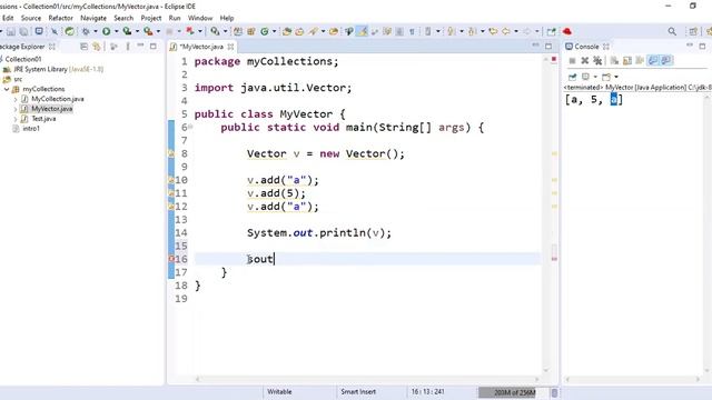 Java Collections Session 02 | introduction to Collections | Vector and Stack Java 1.0 class. смотреть онлайн