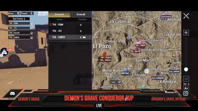 DEMON'S GRAVE PRESENT CONQUER CUP |. CASTER(PAYTON) смотреть онлайн
