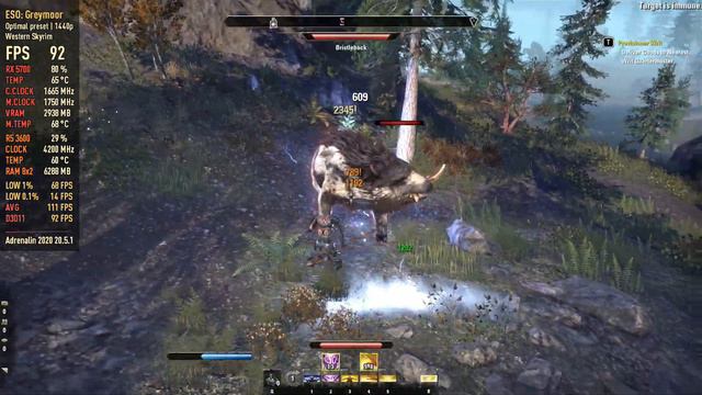 ESO: Greymoor - RX 5700 | Ryzen 5 3600 | Performance test | 1440p смотреть онлайн