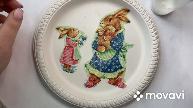 Творческий мастер-класс по оформлению тарелки в технике декупаж|Ново-Переделкино