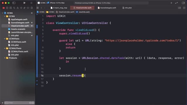 51. URLSession | SWIFT Tutorial | Learn SWIFT For Beginners | CodeWithHubbleApps | смотреть онлайн