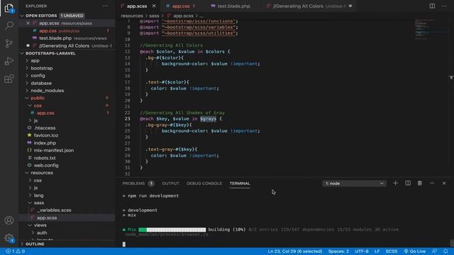 Generate Colors For All Shades Bootstrap 5 смотреть онлайн