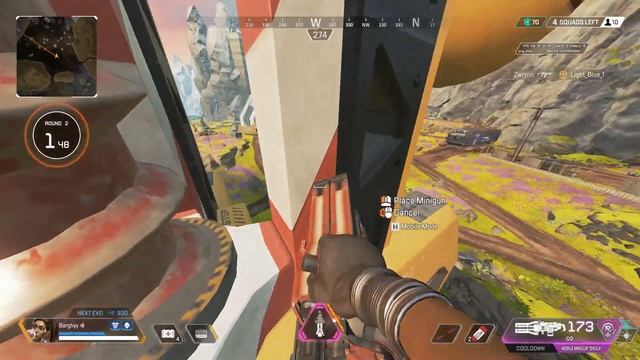 Rampart Double Climb - Apex Legends Movement Tech смотреть онлайн