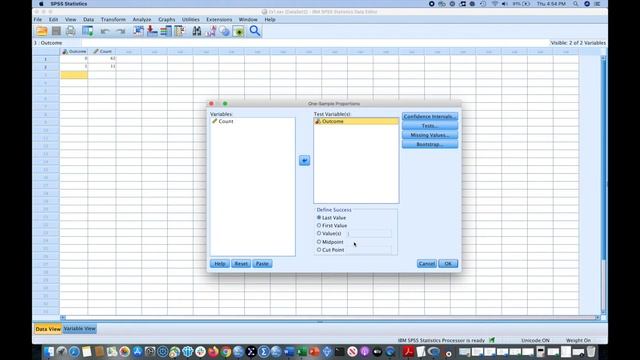 One Sample Proportions смотреть онлайн
