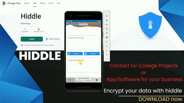 Hiddle App - Quick Overview | Android Project Java | Android Studio смотреть онлайн