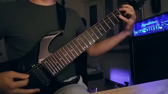 Dark djenty riffing with Ibanez RG-9 смотреть онлайн