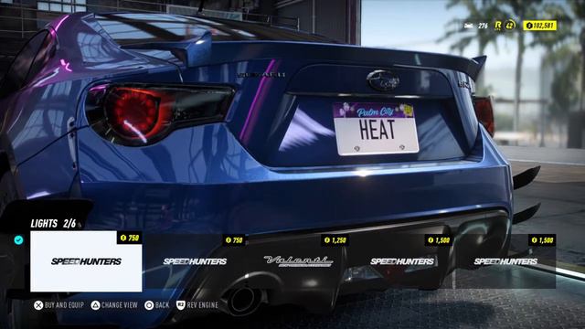 SUBARU BRZ PREMIUM '14 Customization // NFS HEAT// GTMS GAMING смотреть онлайн