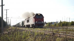 Тепловоз 2ТЭ25КМ-0195