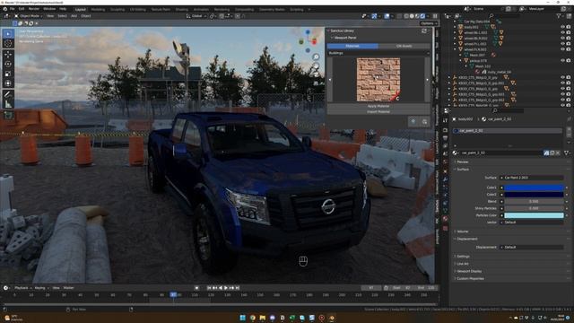 Blender Easy Procedural materials | Sanctus library add-on review and tutorial смотреть онлайн