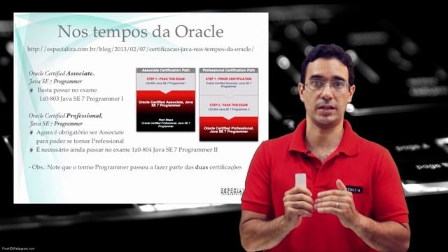Curso preparatório - Oracle Certified Associate, Java Programmer I - Aula 1 - Parte 3 смотреть онлайн