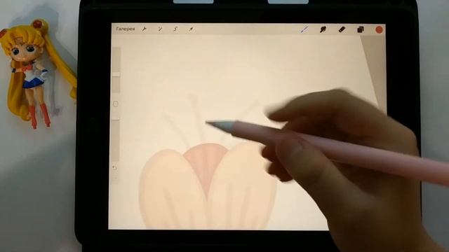 УРОК В PROCREATE “Цветы из простых форм”/ Lesson in Procreate 5 “Flowers” смотреть онлайн