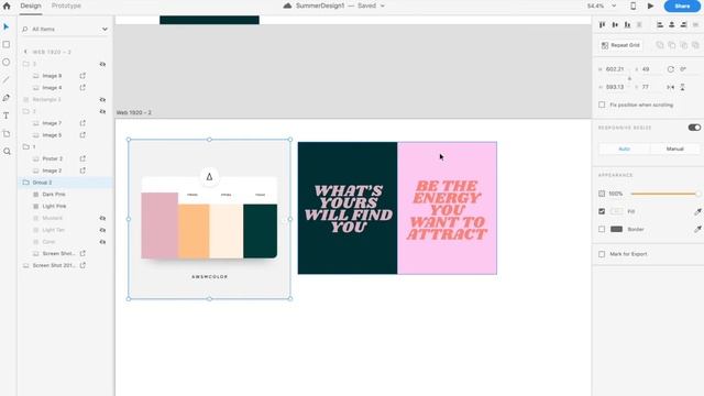 Building a brand mood board and brand color palette смотреть онлайн