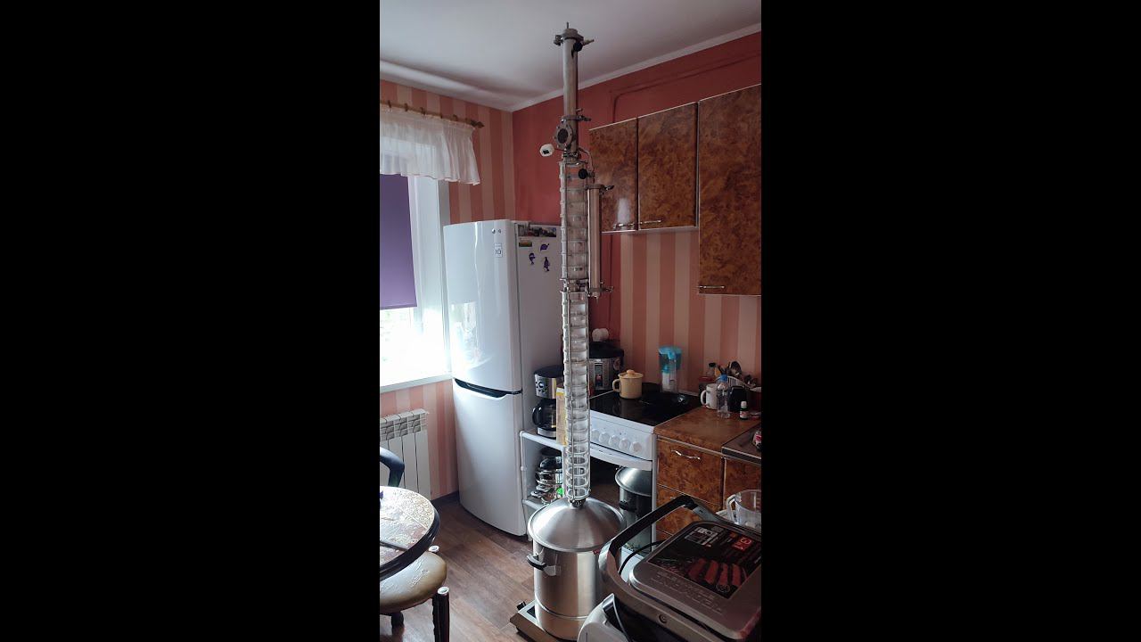 Аппарат Domspirt, спирт 96.6 на 27 тарелках, инструкция для новичков.