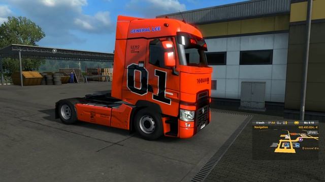 ETS2 MOD: Renault Range T Windscreen Guard смотреть онлайн
