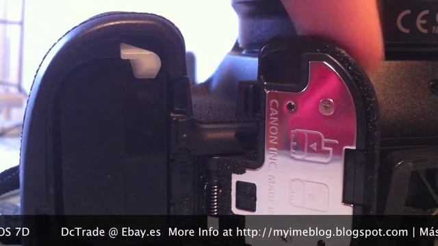 Batería LP E6 Canon EOS 7D DcTrade Ebay смотреть онлайн