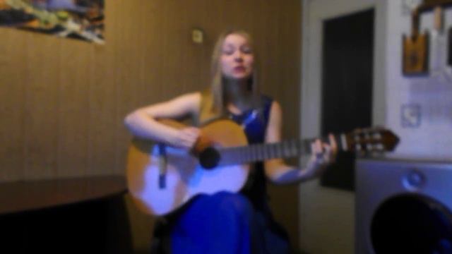 Девушка красиво поет под гитару. Alone Sky - Когда-нибудь, авторская песня. смотреть онлайн