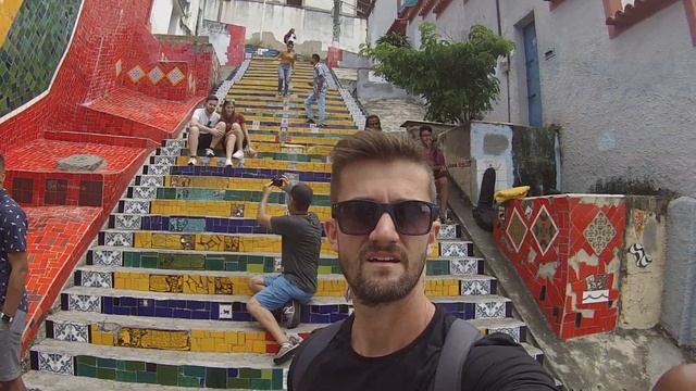 Escadaria Selaron - Rio de Janeiro смотреть онлайн
