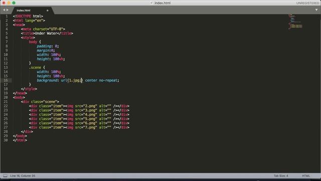 Как сделать анимированный Parallax Фон на HTML, CSS и JavaScript? смотреть онлайн