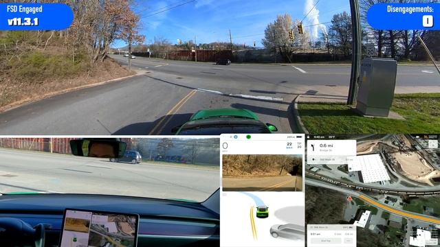 Things are MUCH better in Tesla FSD Beta V11 смотреть онлайн