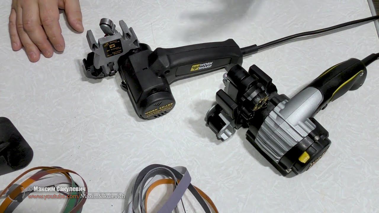 Сравнение точилок для ножей Work Sharp смотреть онлайн