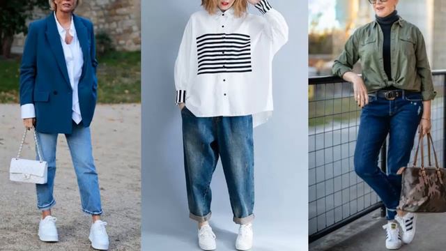 ИДЕАЛЬНЫЕ МОДНЫЕ ДЖИНСЫ ДЛЯ ЖЕНЩИН ЗА 50 смотреть онлайн