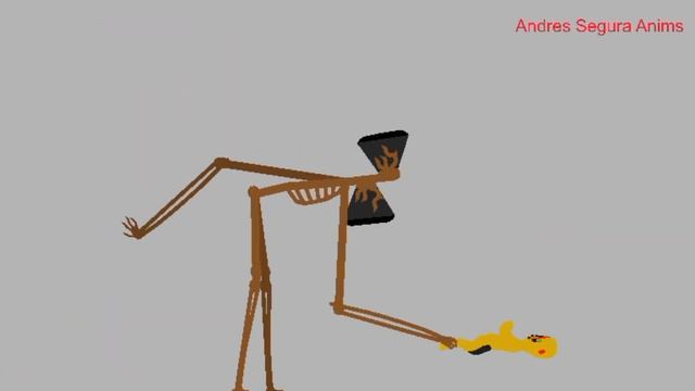 SCP-173 vs Siren head {Stick nodes animation} смотреть онлайн