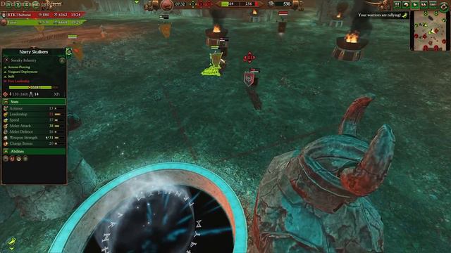 GRIMGOR COMING TO GET YA | Chaos Dwarfs vs Greenskins - Total War Warhammer 3 смотреть онлайн