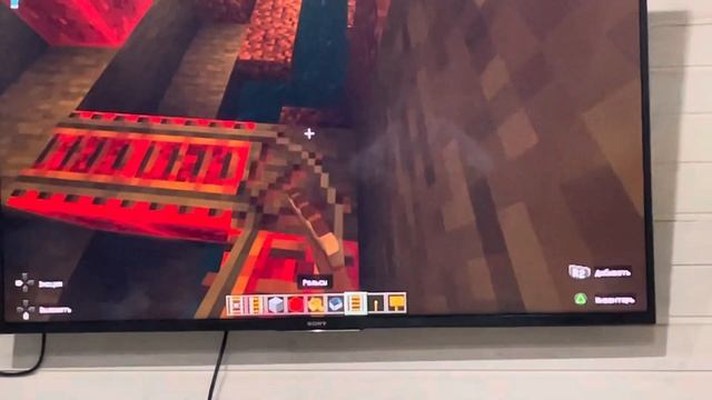 Мой друг играет в Minecraft делает горку (часть 1) смотреть онлайн