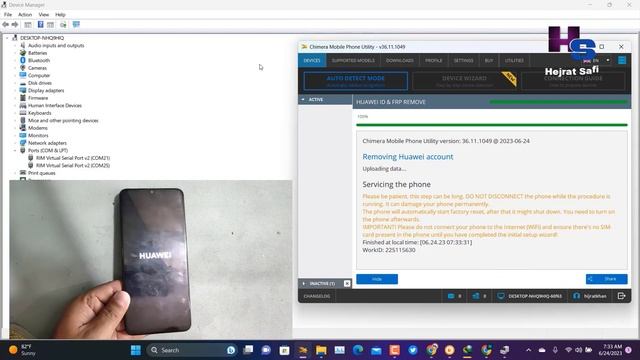 How To Huawei Nova Y70 MGA-LX9 Huawei iD Remove By Chimera Tool смотреть онлайн