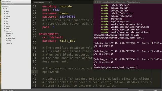 Rails Application With Postgresql database, Complete Example смотреть онлайн
