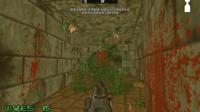 Brutal DOOM v22 Beta 2 DOOM 2: Escape from Hell Castle #walkthrough смотреть онлайн