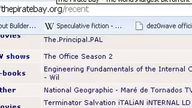 The Pirate Bay Seach Fix смотреть онлайн
