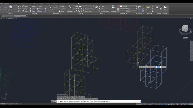 AutoCAD 2018 Tutorial - The Puzzle Cube Project - Part 3 смотреть онлайн