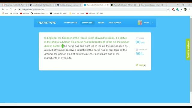 Ratatype Typing Video | 91.2WPM | 97.8% Accuracy | Ratatype | Typing Learn | oggy gaming | Subscrib смотреть онлайн